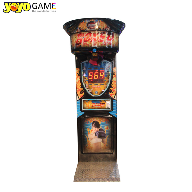 Force Measurement Coin-Operated Boxing Strongman Game Machine Adult Amusement Equipment Shopping Mall Arcade Equipment Dragon