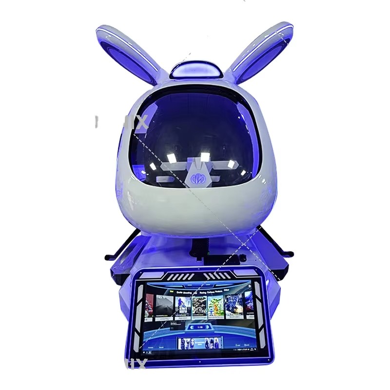 Rabbit VR Chair Simulator 9D Motion Cinema Game Machine Virtual Reality Theater for Indoor Playground Amusement Park Equipment