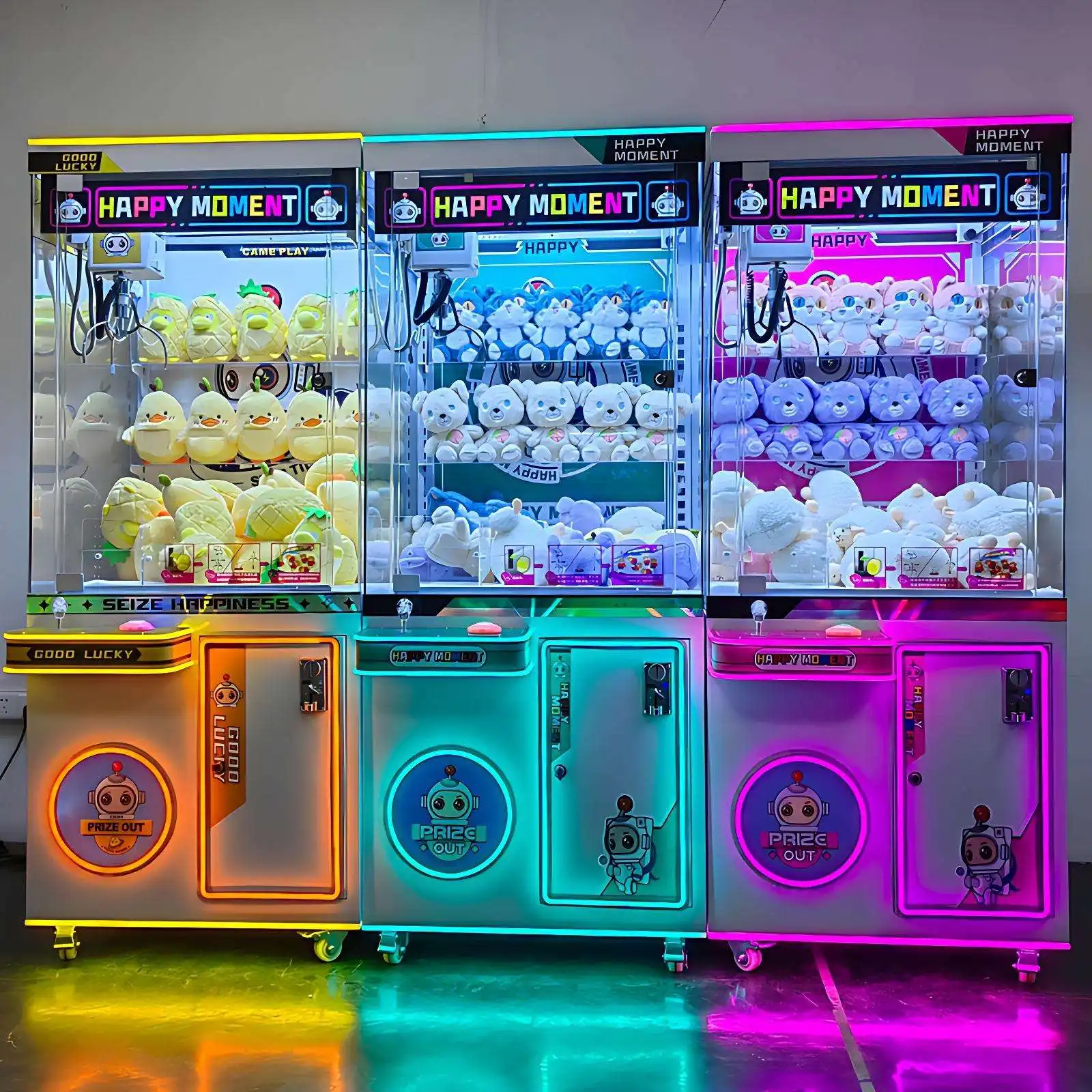 Manufacturers Directly Supply Small Toys Mini Doll Machine Amusement Park Game Center Coin-operated Lifting Claw Machine