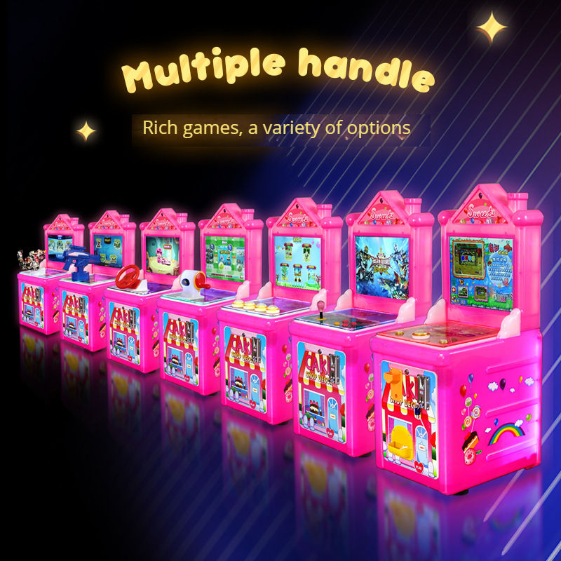 Direct From Manufacturer Commercial Video Game Consoles for Shooting Fishing Racing Children's Coin-operated Made of Plastic
