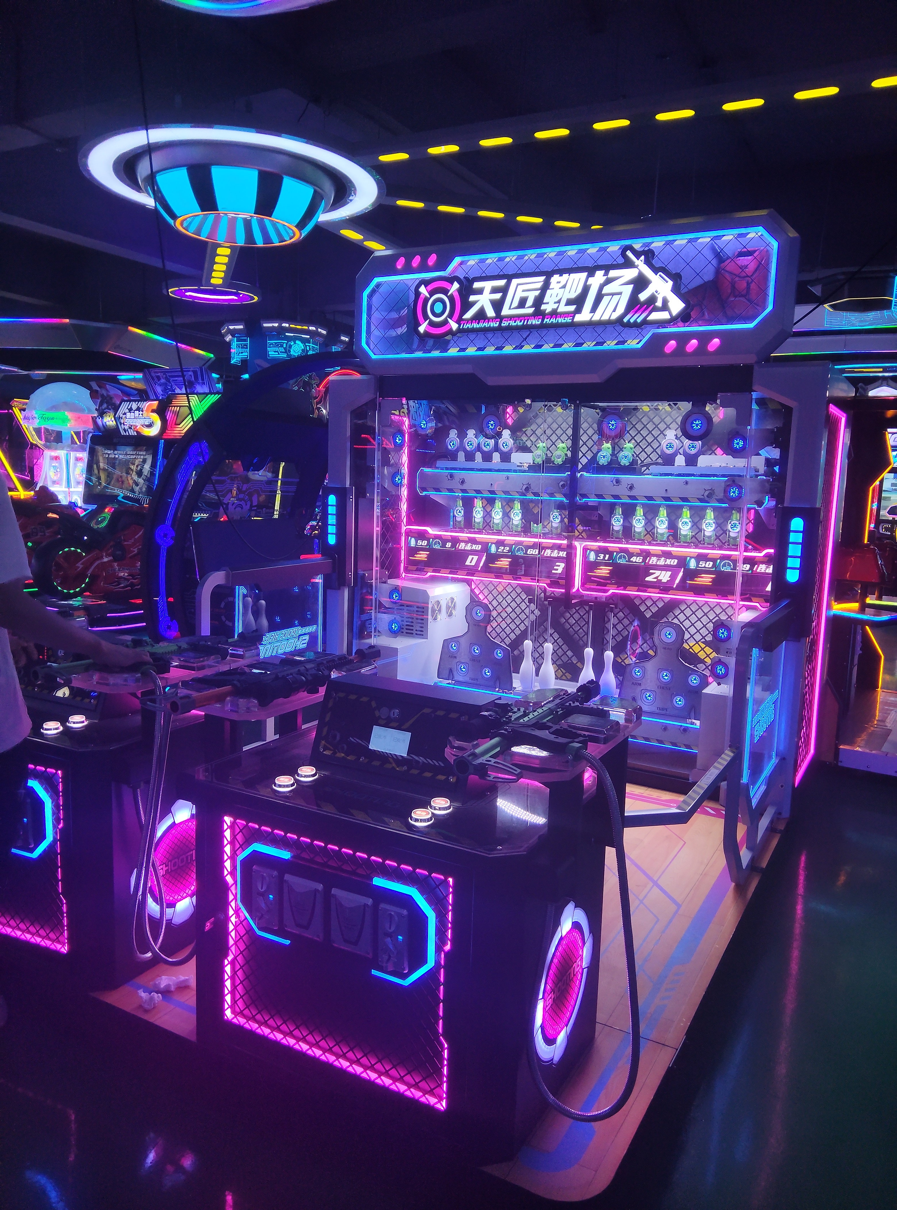 High-quality Large Gun Machine Tianjiang Shooting Range Indoor Bottle and Target Shooting Game for Sale