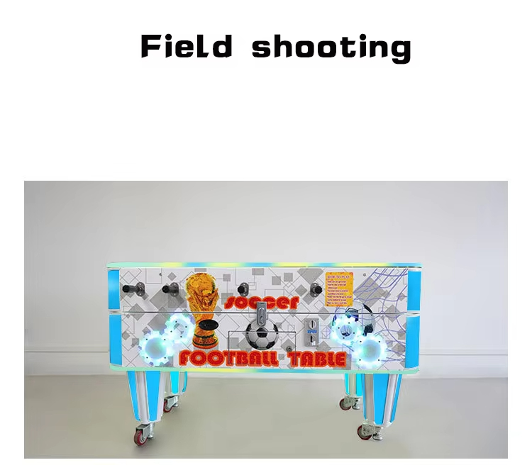 Popular 2-Player Home Entertainment Football Table Game Coin-Operated Intermachine Football Table Machine