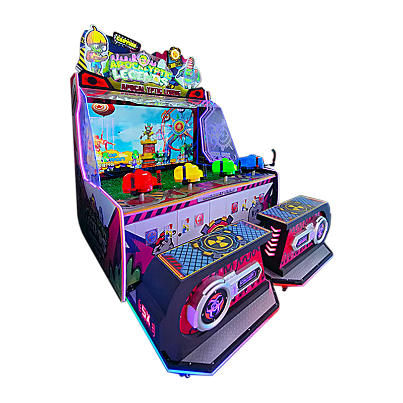 Four-Player Water Shooting Simulation Coin Operated Game Machine