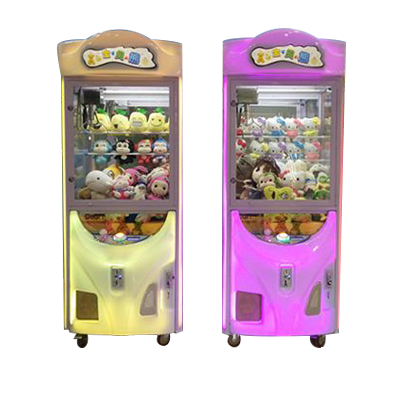 Best Mini Coin-Operated Pusher Crane with Dolls Crazy Claw Machine Toys with 1-Year Warranty Gift for Kids