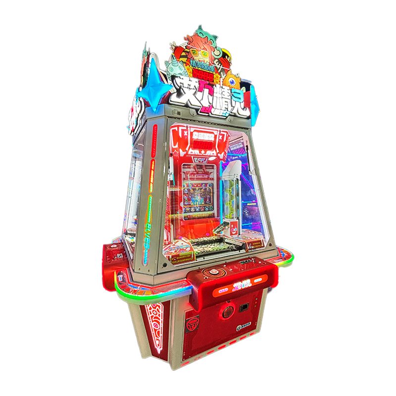 Arcade Coin Pusher Game Machine Multi Player Ticket Redemption Game Equipment LED Light Coin Operated Machine for Amusement Park