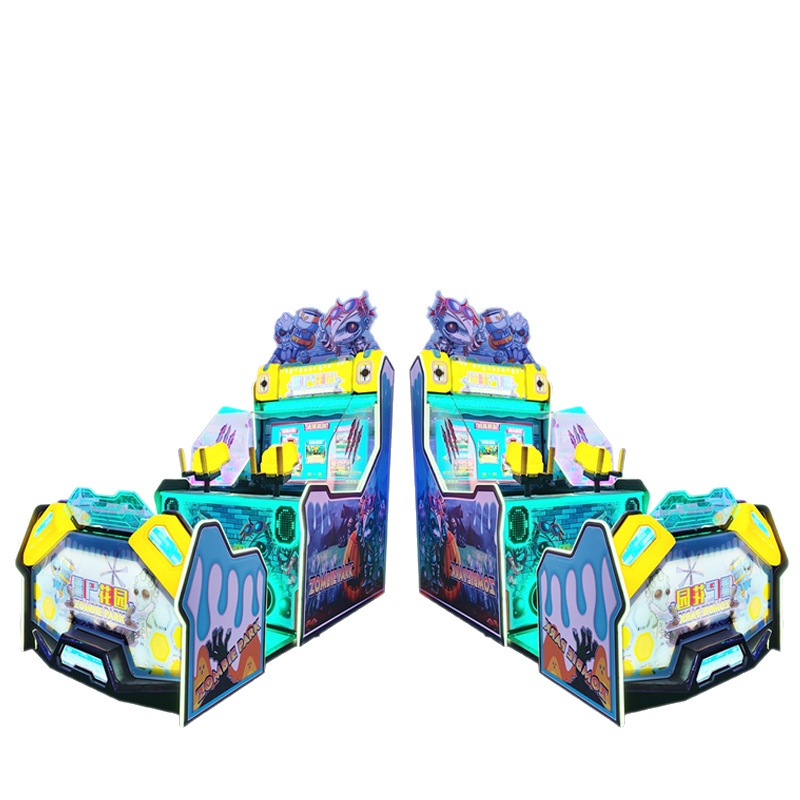 Large Commercial Coin-Operated Water Jet Game Machine Water Jet Entertainment Equipment for Children's Favorite Arcade Game Hall