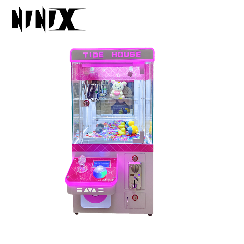 Factory Small Doll Machine Coin Operation Toy Crane Mini Arcade Claw Sugar Machine Super Mini Claw Machine