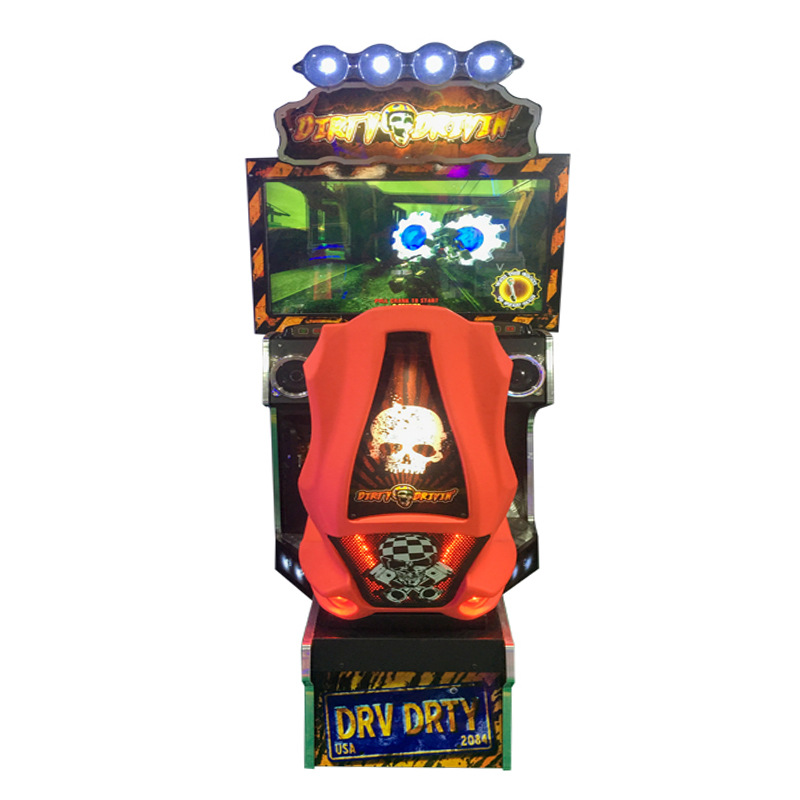 Barbaric Magic Drive Racing Arcade Game Machine Coin-Operated 1-Year Warranty Simulation Car Racing Car Machine