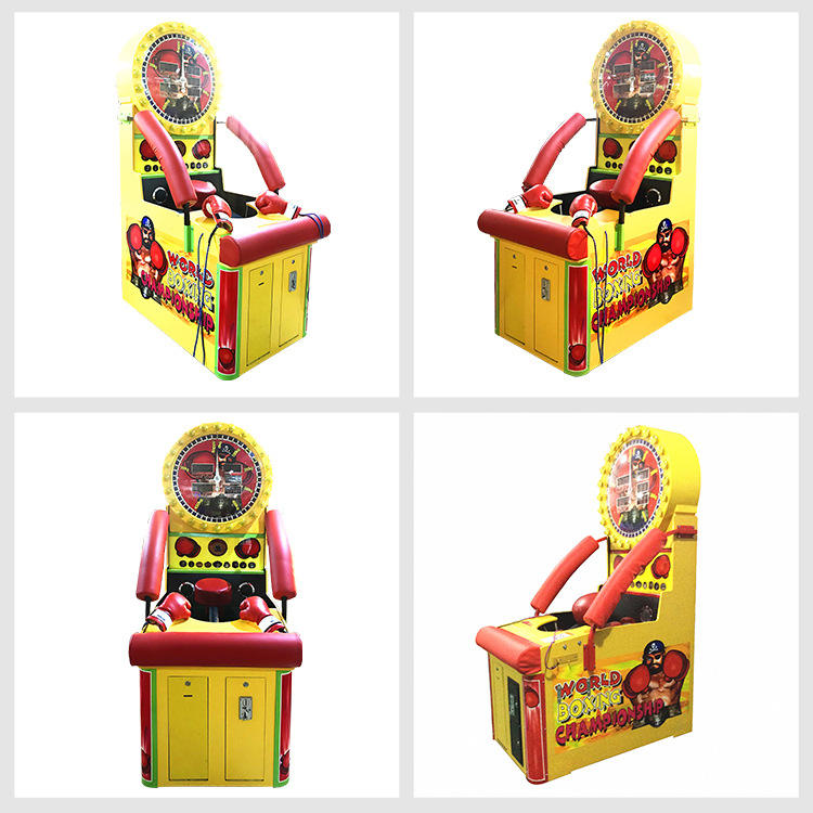 High Quality Coin-Operated Video Game Console Entertainment Facilities with Boxing Arcade Simulator