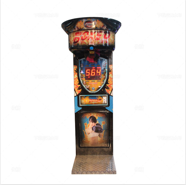 Coin Operated Boxing Game Machine for Fitness Exercise and Entertainment Mall Equipment Used for Sale