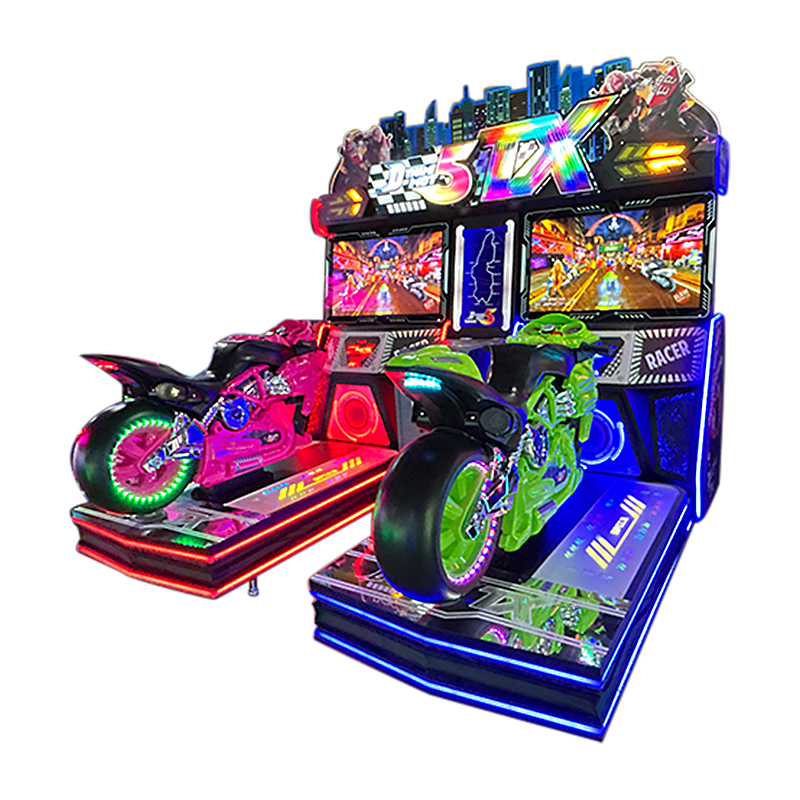 Hot-selling Large-scale Arcade Mall 5DX Motorcycle Simulation Game Machine Two Players Coin-operated Cool Stylish