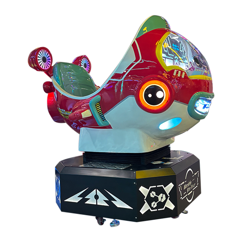 The Popular Arcade Mall Has Cute Single-player Rocking Cars and Coin-operated Game Machines for Arcade Games.