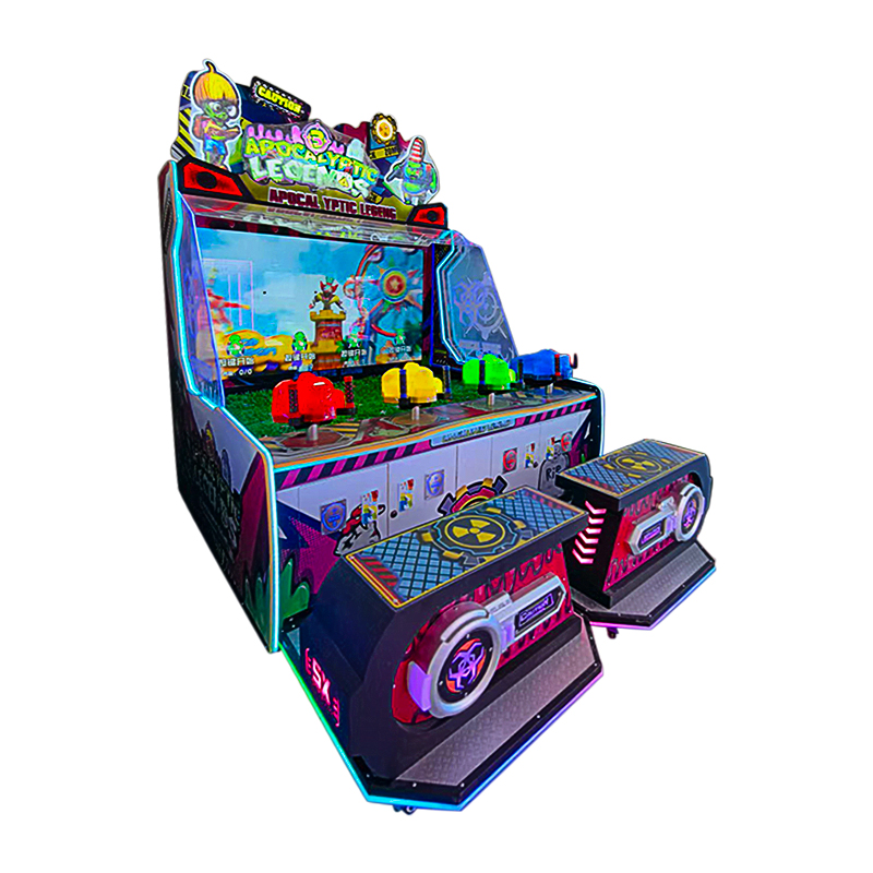 Four-Player Water Shooting Simulation Coin Operated Game Machine