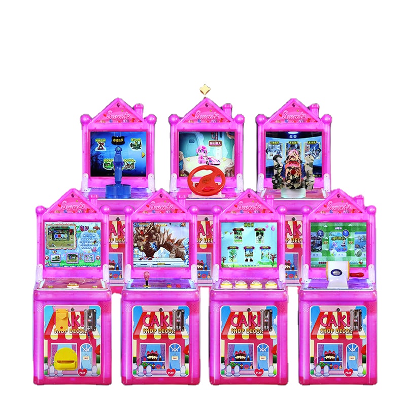 Direct From Manufacturer Commercial Video Game Consoles for Shooting Fishing Racing Children's Coin-operated Made of Plastic