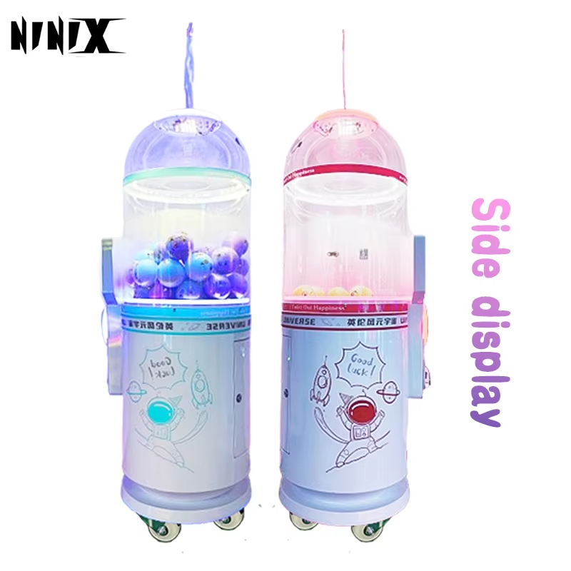 Wholesale Surprise Twist Egg Game Capsule Vending Machine Customizable Coin Operator for Children's Elastic Ball Capsules
