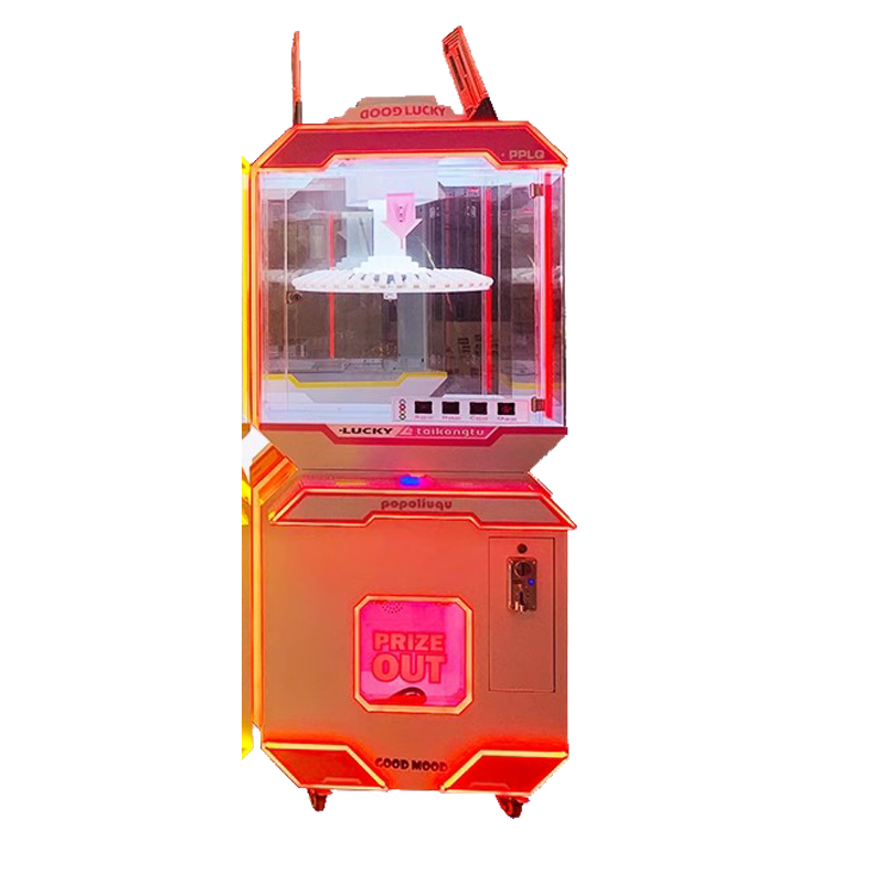 Russia's Popular Coin-Operated Space Rabbit Prize Claw Machine Amusement Game Center Gift Doll Machine