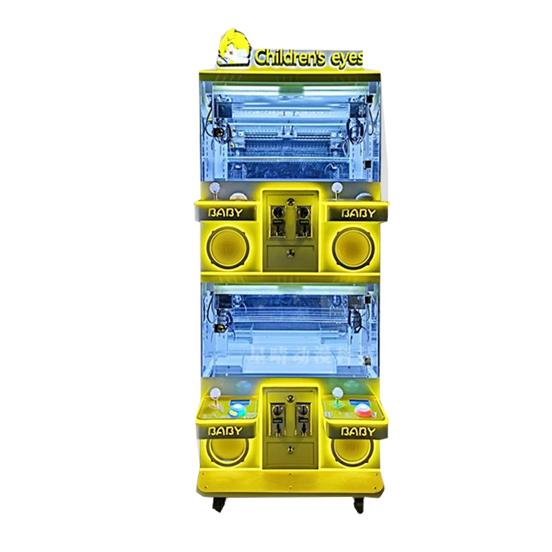 4-Person Boutique Coin-Operated Crane Machine Christmas Claw Skill Doll for Amusement Park Mini Claw Machine