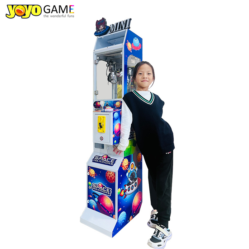 Mini Tall Crane Machine Premium Doll Catcher Single-Player Upright Coin-Operated Commercial Export Metal Claw From Guangzhou