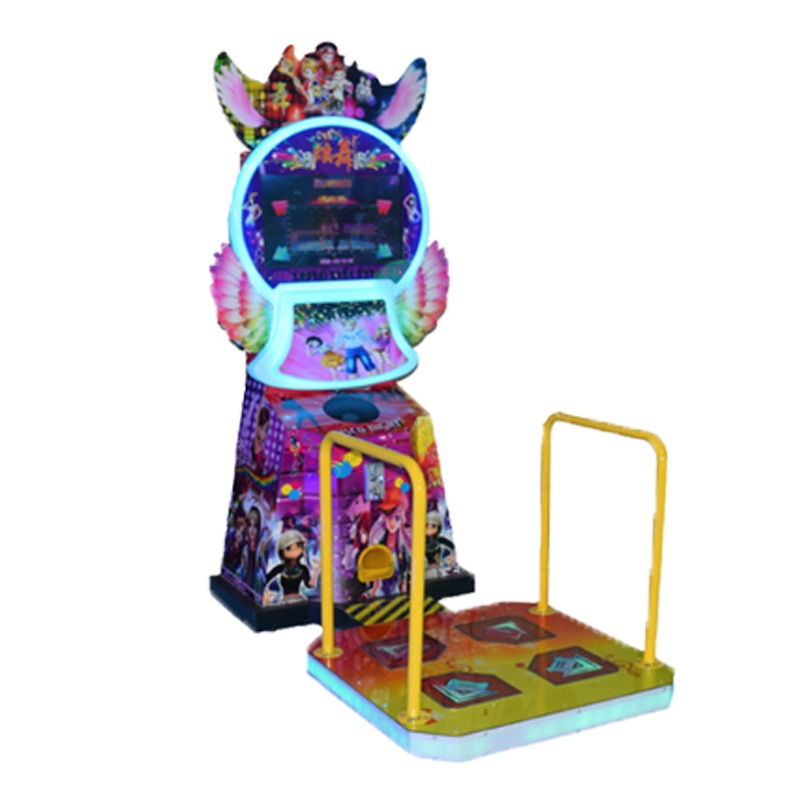 The Popular Luxury Single Dance Machine Coin-operated Children's Video Game Console Mall Physical Indoor Arcade