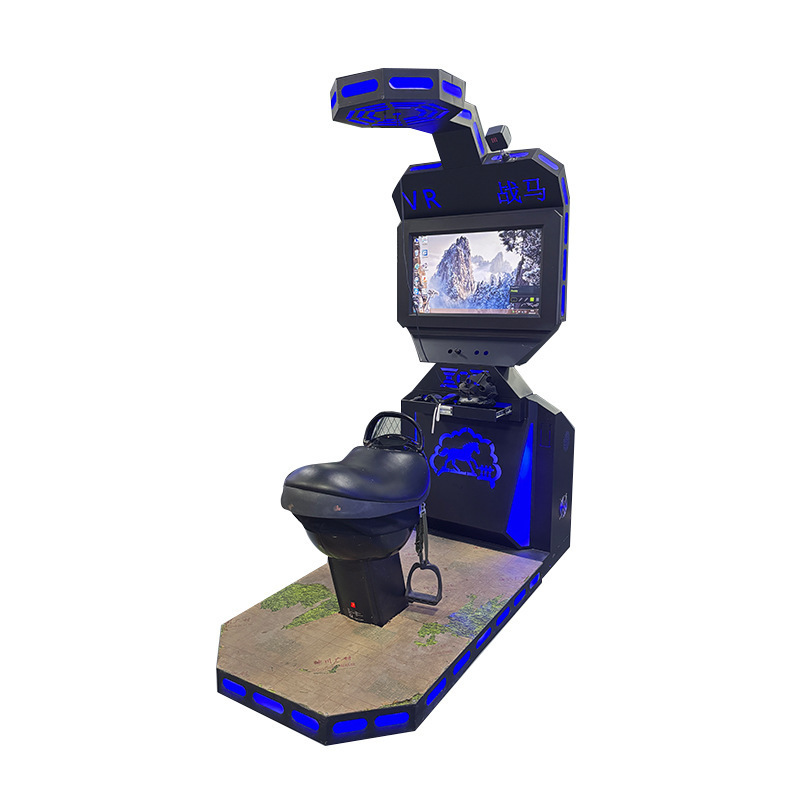 VR Horse Riding Simulator Machine Motion Ride Game Equipment Virtual Reality Experience for Amusement Park Arcade Game Center
