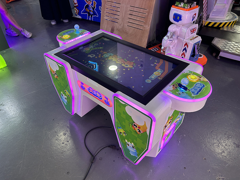 Small Coin-Operated Snake Puzzle Video Game Machine English Language Entertainment Equipment for Fun & Challenge Gift