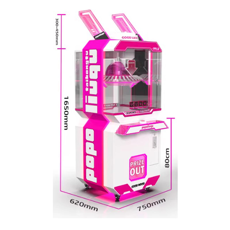 Russia's Popular Coin-Operated Space Rabbit Prize Claw Machine Amusement Game Center Gift Doll Machine