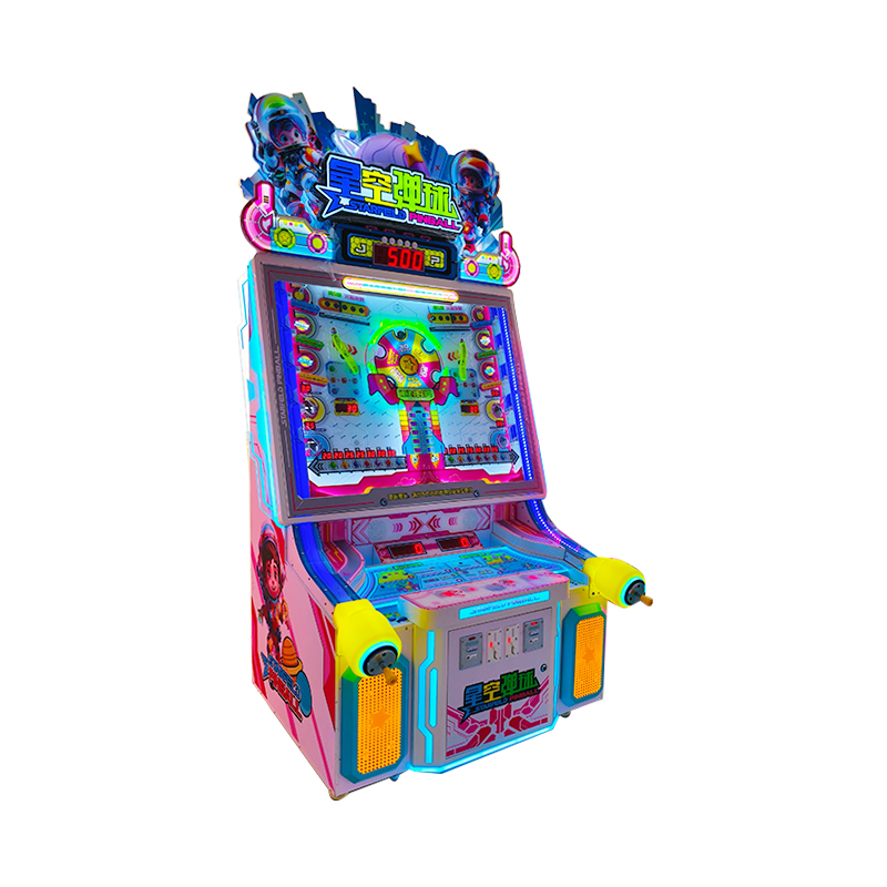 Arcade Pinball Machine Space Theme Game LED Light Entertainment Equipment Coin Operated Game Machine for Amusement Center