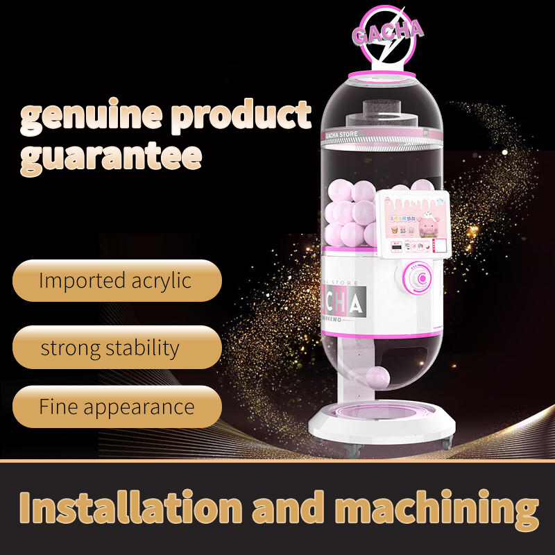 Commercial Coin-Operated Metal Capsule Toy for Game Centers & Gifts Automatic Toy Game for Kids & Adults