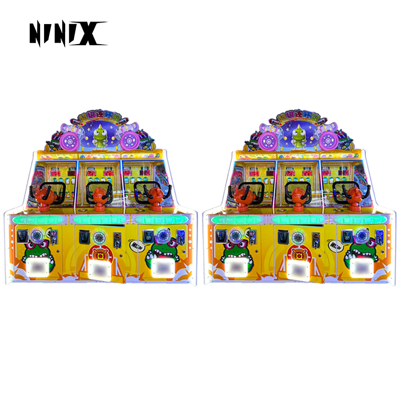 Dinosaur Themed Children's Shooting Machine Indoor Entertainment Shooting Arcade Arcade Coin-operated Gift Game Machine