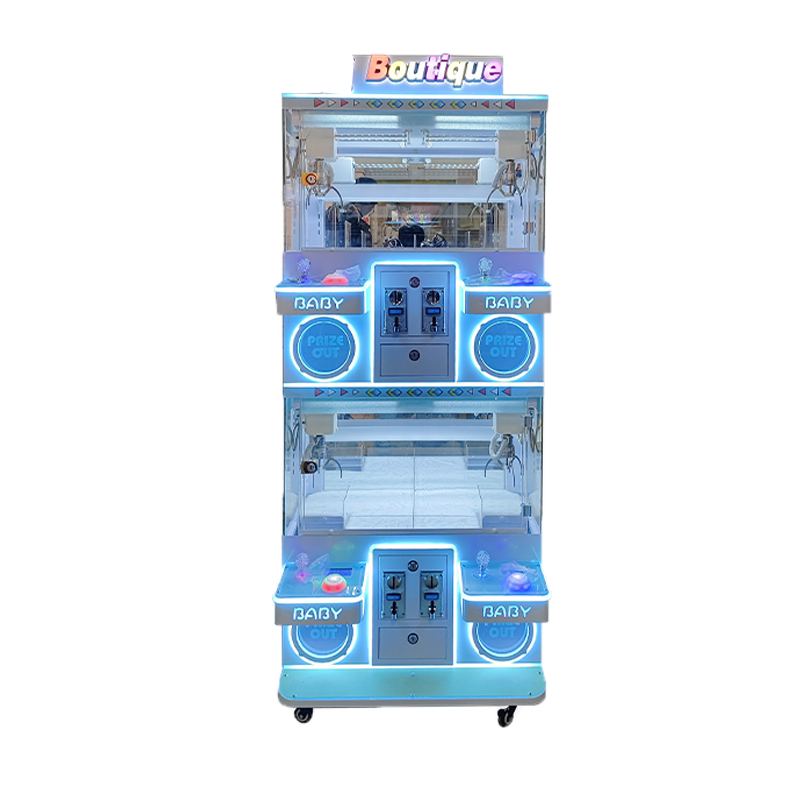 Factory Cheap Price Coin Operated Gift Arcade Plush Toy Mini Claw Machine 4 Player  Multiplayer Claw Kid Toy Machine