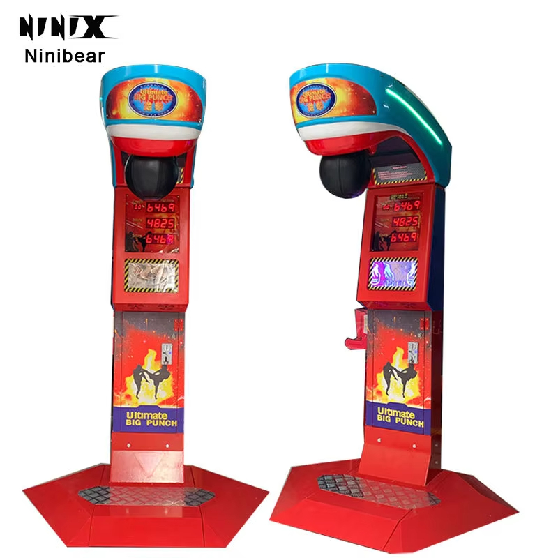 Supplier's Coin-Operated Sports Arcade Machine Activity Training Boxing Equipment