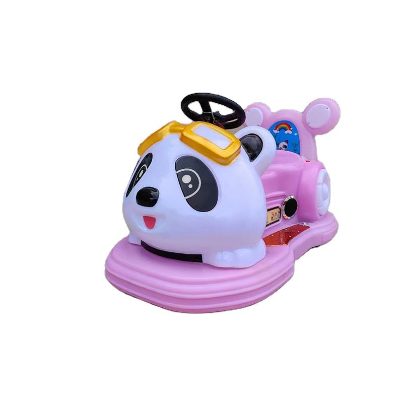 Hot Red Panda Amusement Park Equipment Electric Operation Children's Amusement Park Panda Bumper Car
