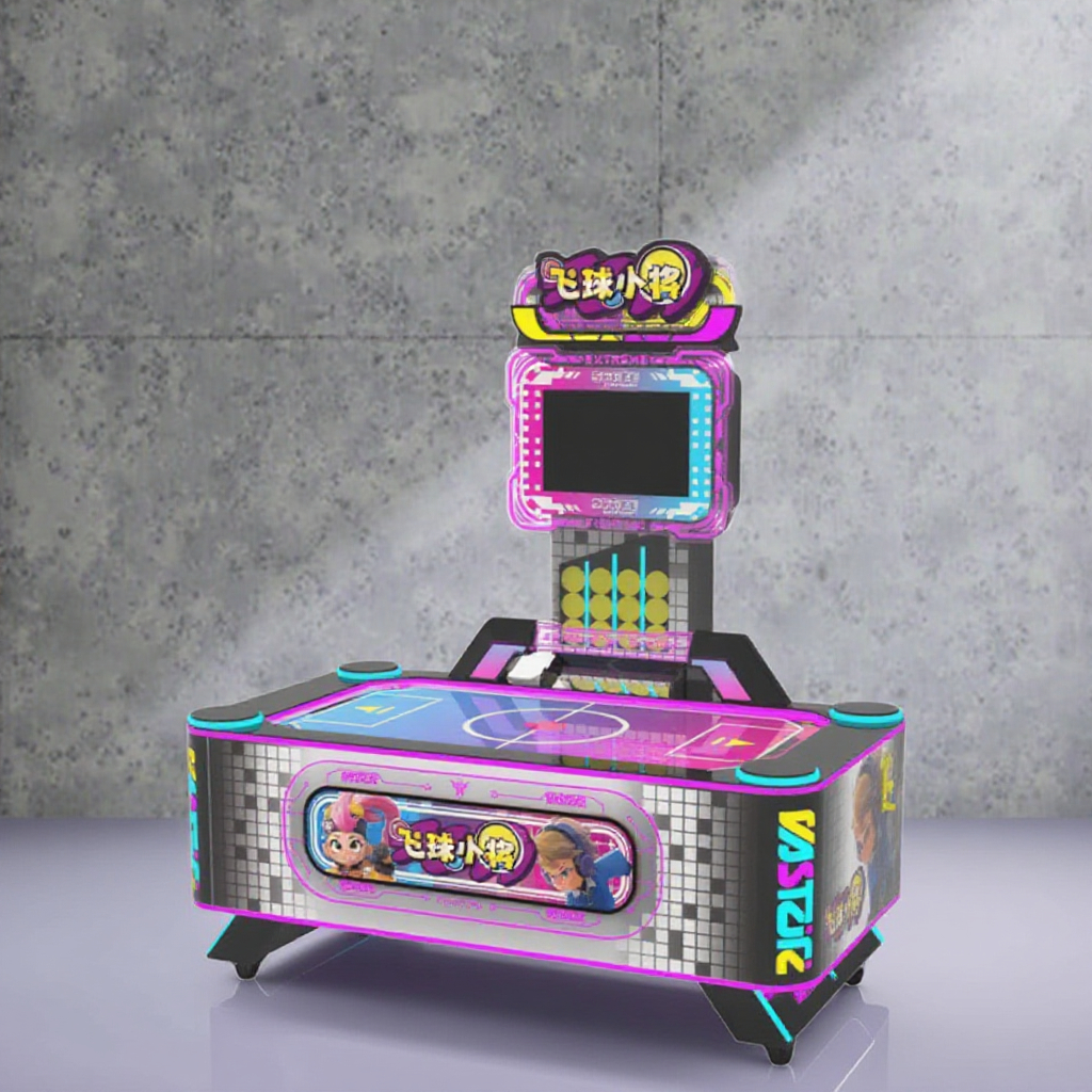 Coin Operated Air Hockey Table Game Machine Indoor Amusement Arcade Equipment Kids Sports Entertainment Interactive Game