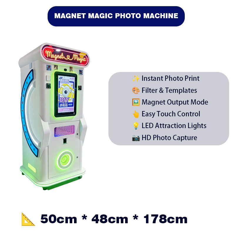 Ninix White Green Themed Commercial Self-Service Interactive Smart Terminal LED Lighted High-Efficiency Stainless Steel