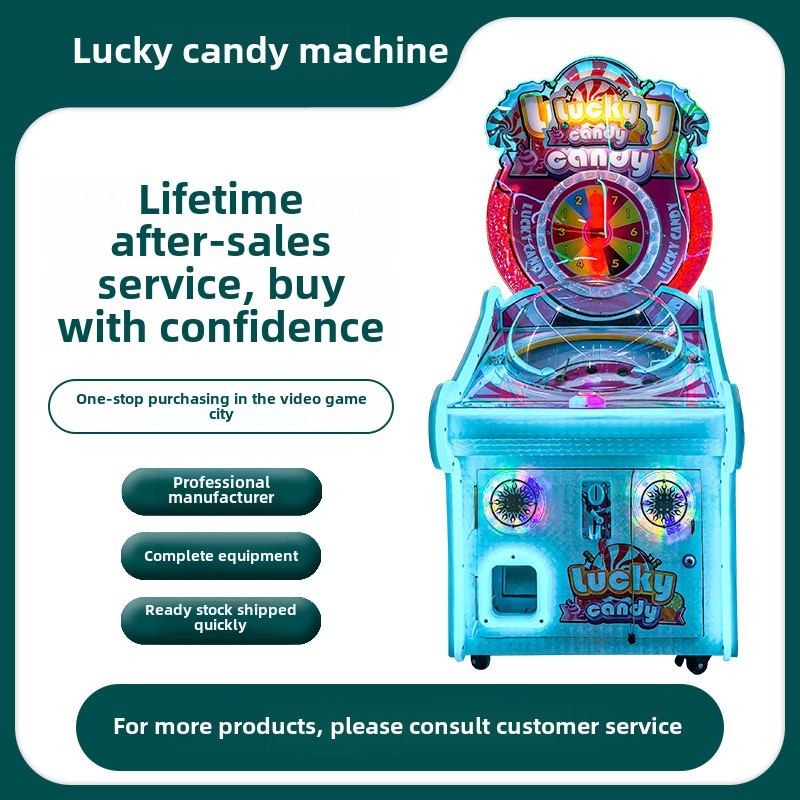 New Children's Lollipop Machine Commercial Game Machine Candy Gift Machine Suitable for Children's Playground Game Center