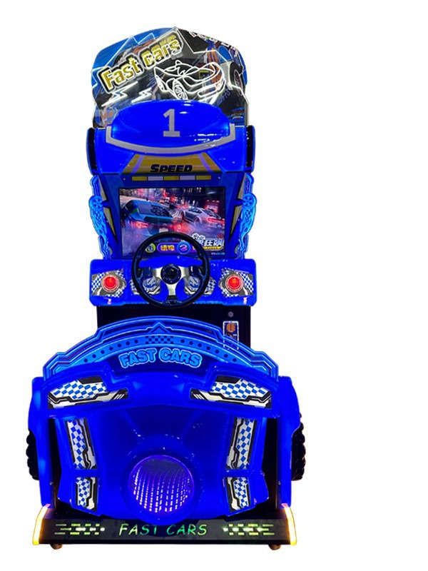 Amusement Machine Coin Operated Game Arcade Super Speed Racing 42 Inch Hd Display Driving Simulator