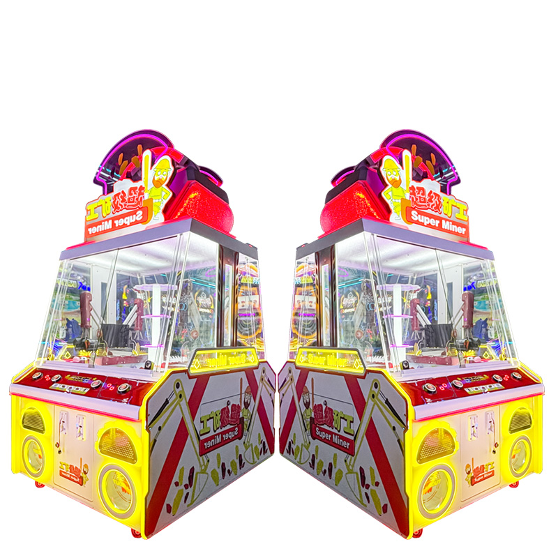 New Commercial Children's Coin-operated Super Miner Double-claw Gift Game Machine