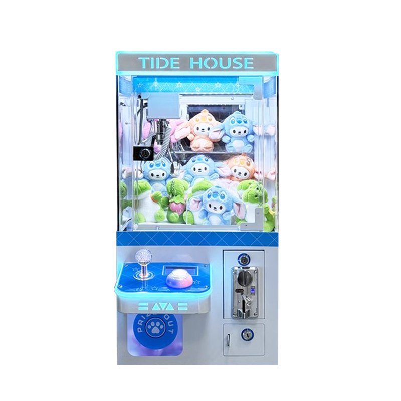 Wholesale Keyquest Mini Claw Machine Plush Material Table Top Prize Claw for Kids Coin-Operated Desktop Claw Machine