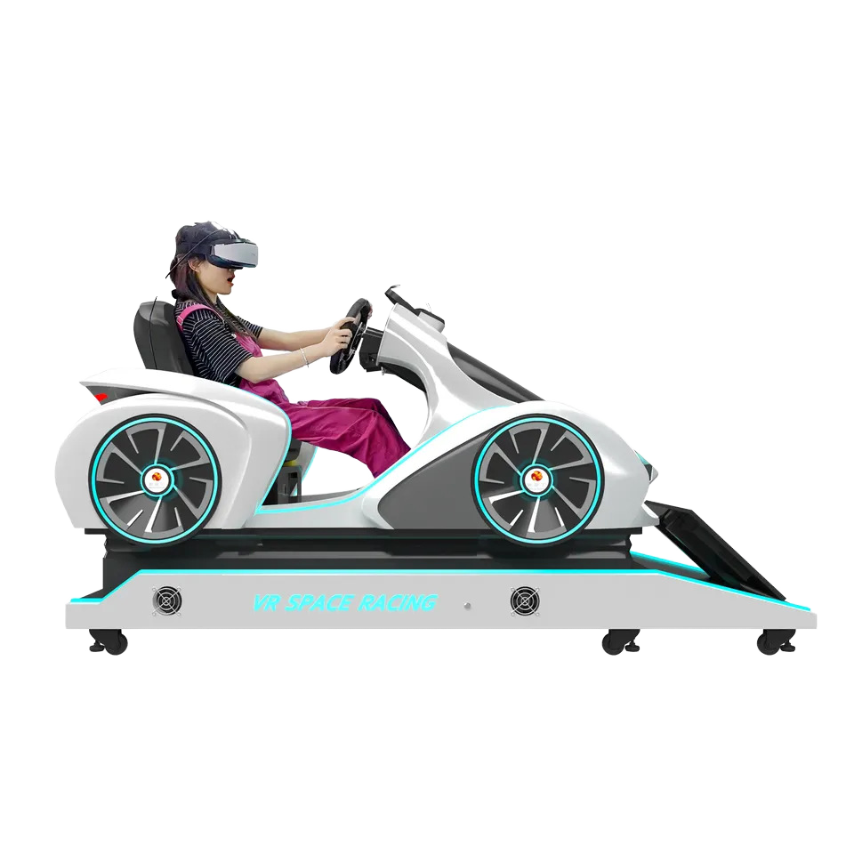 9D VR Racing Driving Simulator Indoor/Outdoor MR Equipment in Metal PC Material for School Home Shopping Mall or Airport Use
