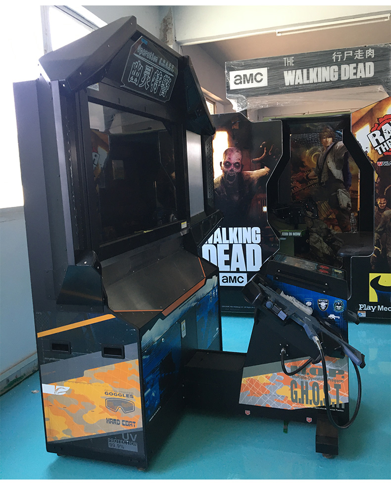 55-Inch Two-Player Simulator Battle Shooting Game Machine Ghost Special  Coin-Operated Arcade Game