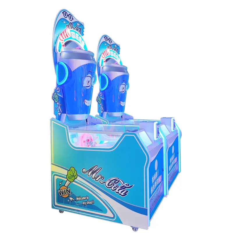 Coin Operated Indoor Happy Cola Cooling Function Gifts/gift Game Machine Lottery Ticket Redemption Game Machine