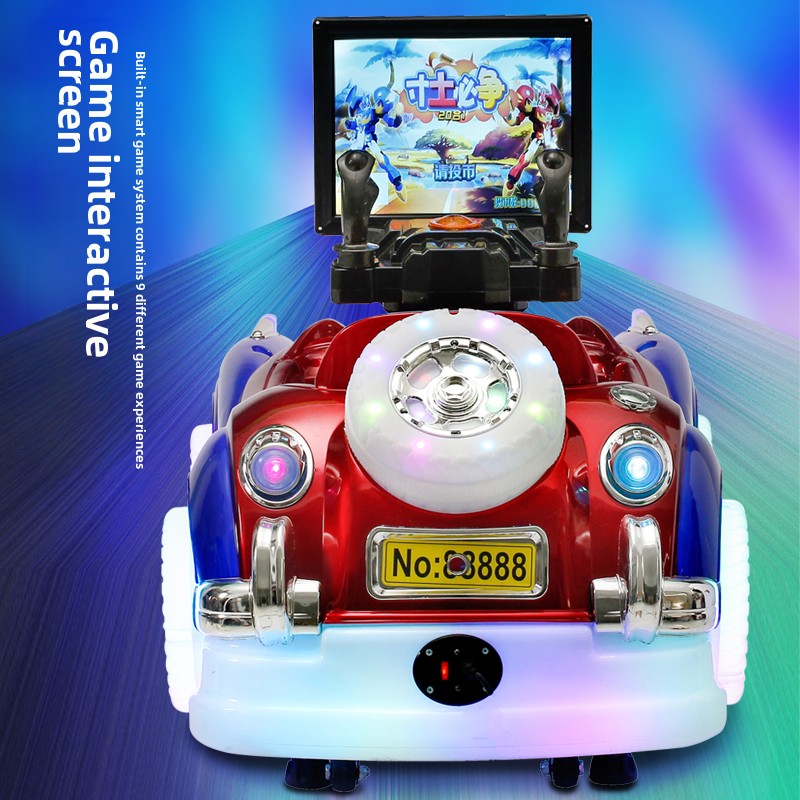 Factory Direct New Kidsren's Electric Coin-Operated Swing Machine Rocking Car Yaoyao Horse for Home Commercial Supermarket Door