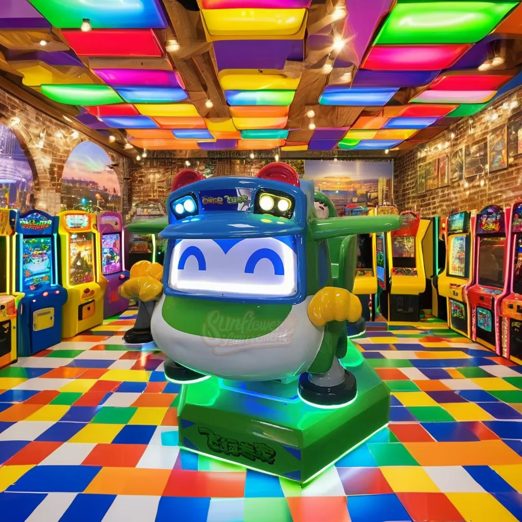 Most Popular Commercial Electric Rotating Aircraft Coin-Operated Games Children's Entertainment Arcade Rocking Plastic English