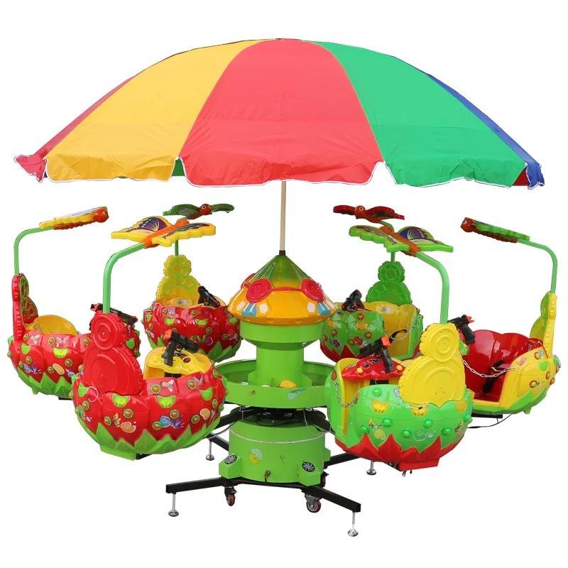 Outdoor Amusement Park Interactive Children's Carousel Rides Popular New Design Ride Carousel for Kids on Sale