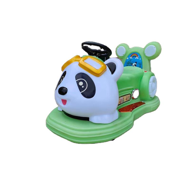 Hot Red Panda Amusement Park Equipment Electric Operation Children's Amusement Park Panda Bumper Car