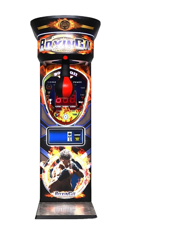The Most Popular Arcade Coin-operated Boxing Game Console, Test Punch Power Entertainment Center Game Console