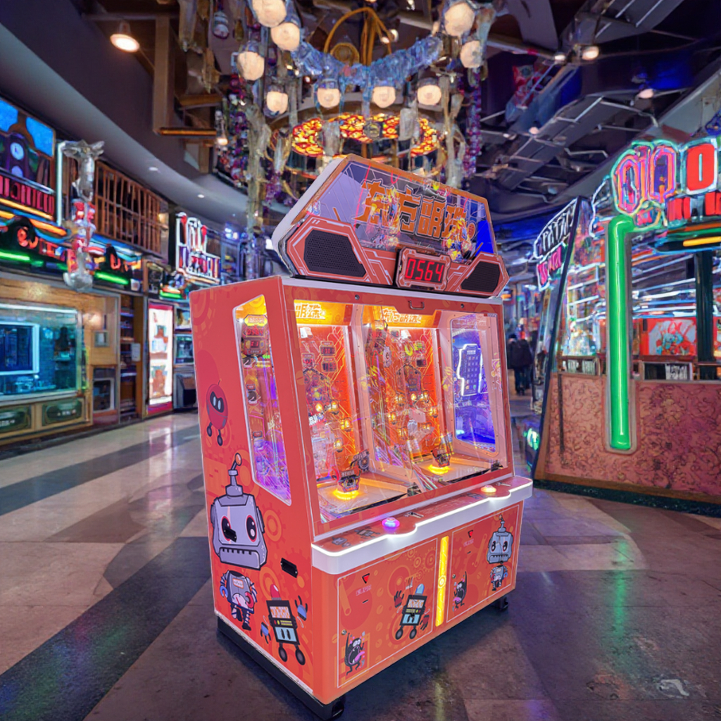 Hot Indoor Amusement Park Coin Exchange Pusher Exclusive Pearl Oriental Pearl Metal Plastic Ball Game Machine