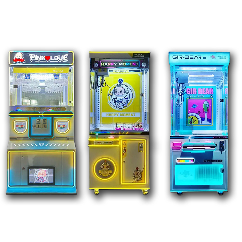 2024 Newest Mini Claw Machine Dolphin Card Football  Doll Machine Miniclaw Doll Machine for 2 Player