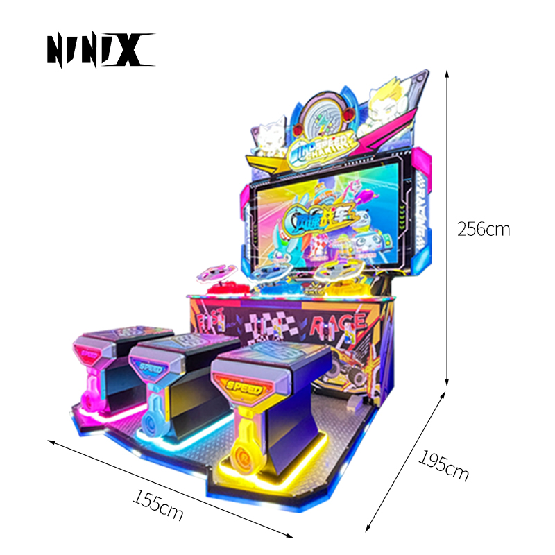 New Design Storm Racer Arcade Game Machine 4 Players Racing Simulator Arcade Game Machine