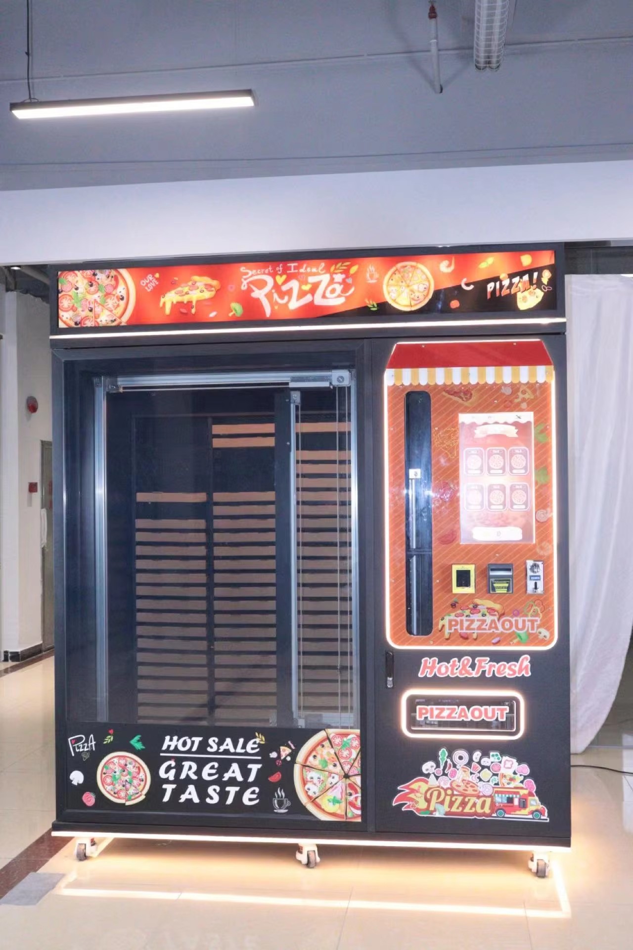 Touch Mini Baking De Interior Multi-functional Pizza Vending Machine Spain with Ship Pizza Vending Machine Spain